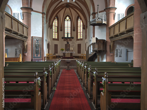 Innenansicht Stadtkirche Biedenkopf