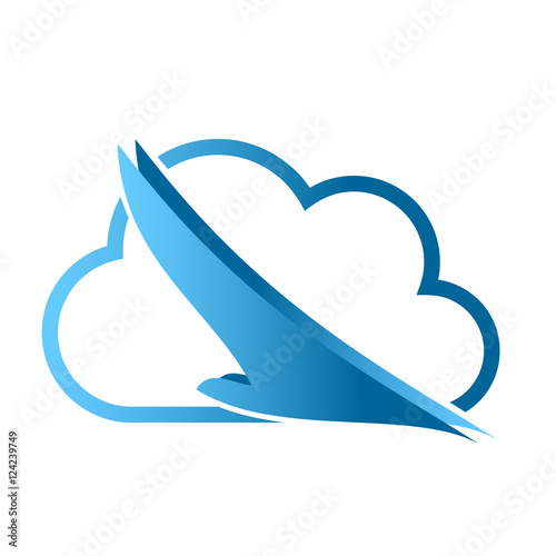Vogel und Wolke, Phönix, Vogel im Flug, Logo