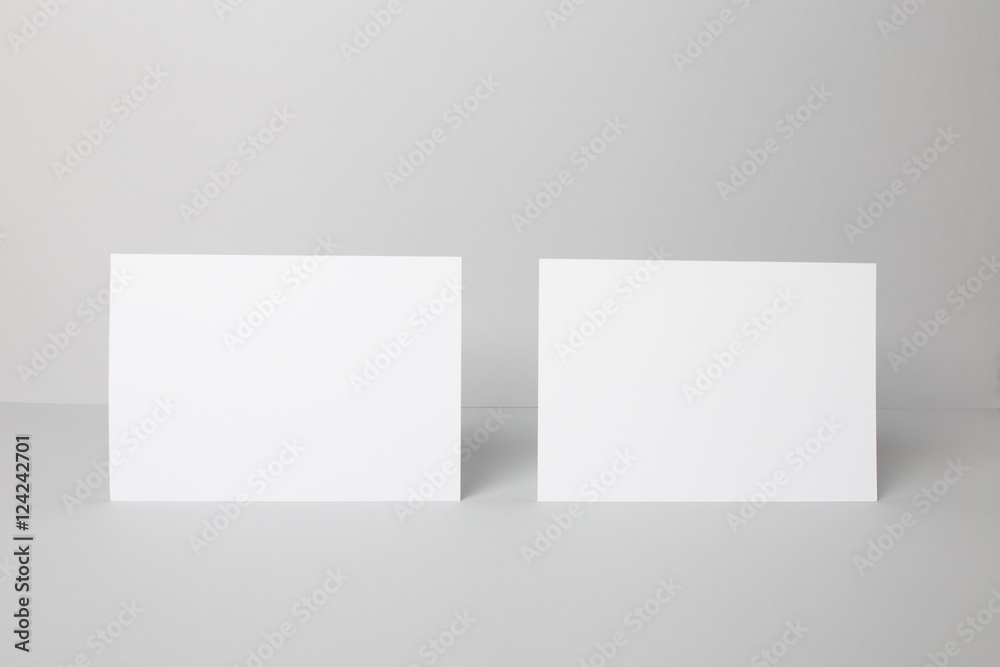 Blank A5 Flyer / Invitation Mock-up Blank A5 Flyer / Invitation Mock-up