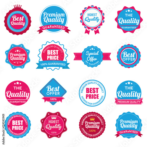 Web stickers, banners and labels. Sale arrow tag icons. Discount special offer symbols. 50%, 60%, 70% and 80% percent discount signs. Price tags set. Vector illustration