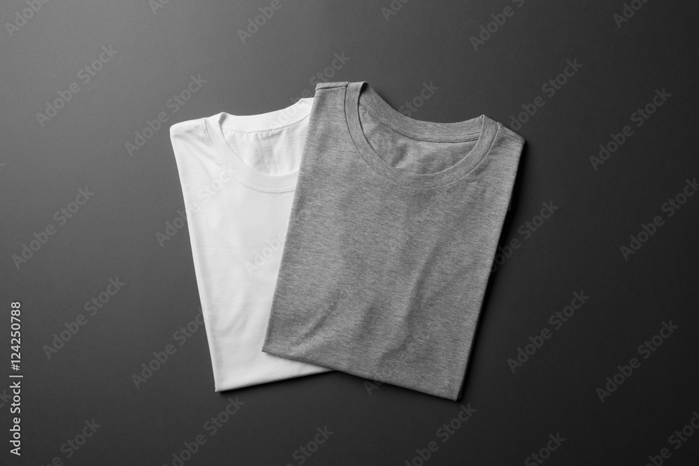 Folded T-Shirt Mock-up