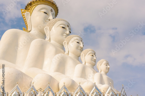 Five Buddha image in Phetchabun, Thailand.