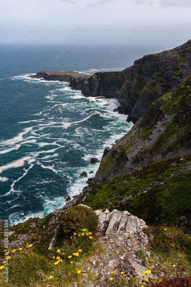 Fototapeta premium Fogher Cliffs in Ireland