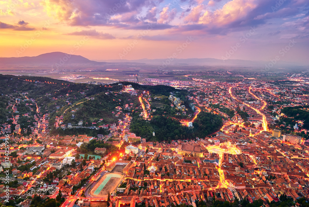 Brasov City in Romania