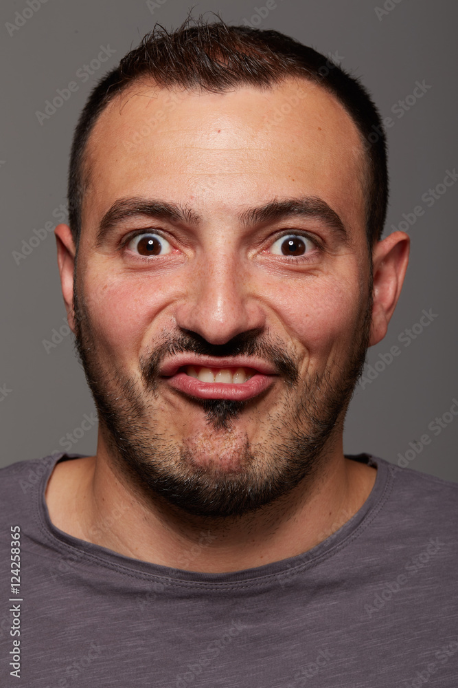 Obraz premium foolish man