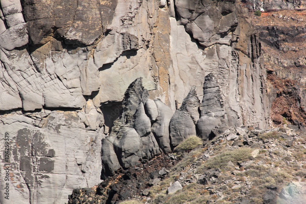 des rochers