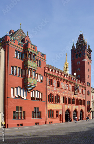 the City Hall of Basel, Switzerland