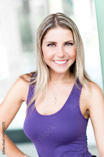 Young Businesswoman Headshot Portrait