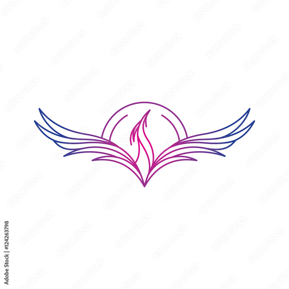 Abstract phoenix bird flame logo design vector inspiration custom logo design illustration Abstract phoenix bird flame logo design vector inspiration custom logo design illustration
