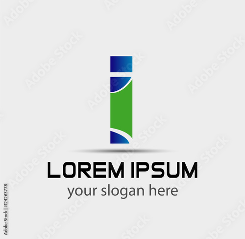 Free Download Letter i logo icon design template elements
 - GFXLoad
