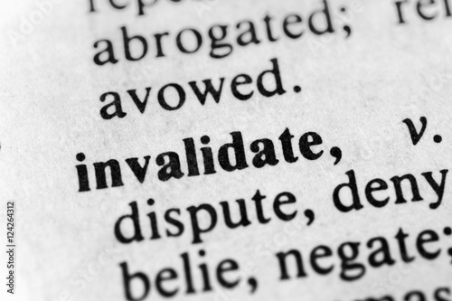 Invalidate