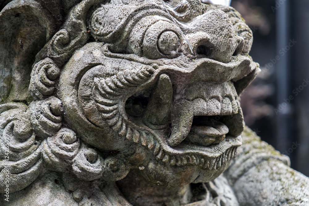 Indonesia - old hindu architecture on Bali island Indonesia - old hindu architecture on Bali island