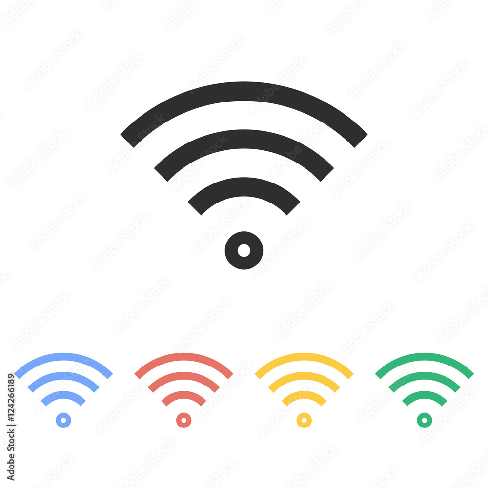 Wi-Fi - vector icon. Wi-Fi - vector icon.