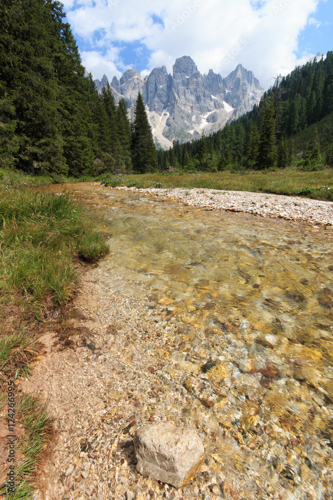 fiume in Val Venegia