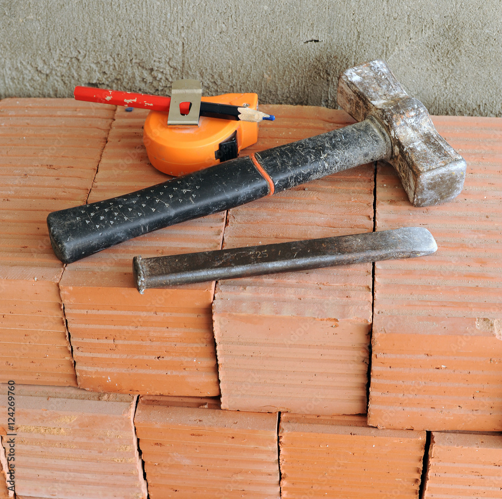 The tools of the construction worker