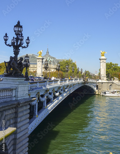 Alexandre III Bridge - the most beautiful bridge in Paris