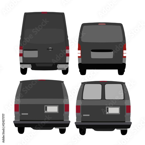 自動車バックスタイル01-black