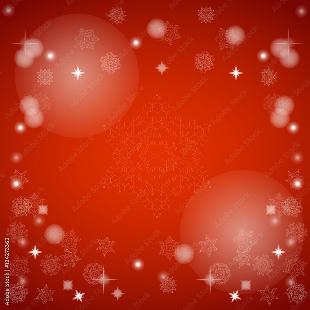 Christmas background with snowflakes and stars. Vector. Christmas background with snowflakes and stars. Vector.