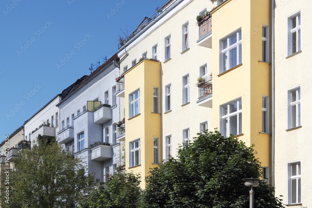 Sanierte Häuserzeile Sanierte Häuserzeile