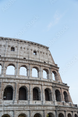 Colosseum at night in Rome, Italy 