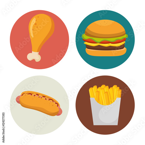 organic food menu icons vector illustration design