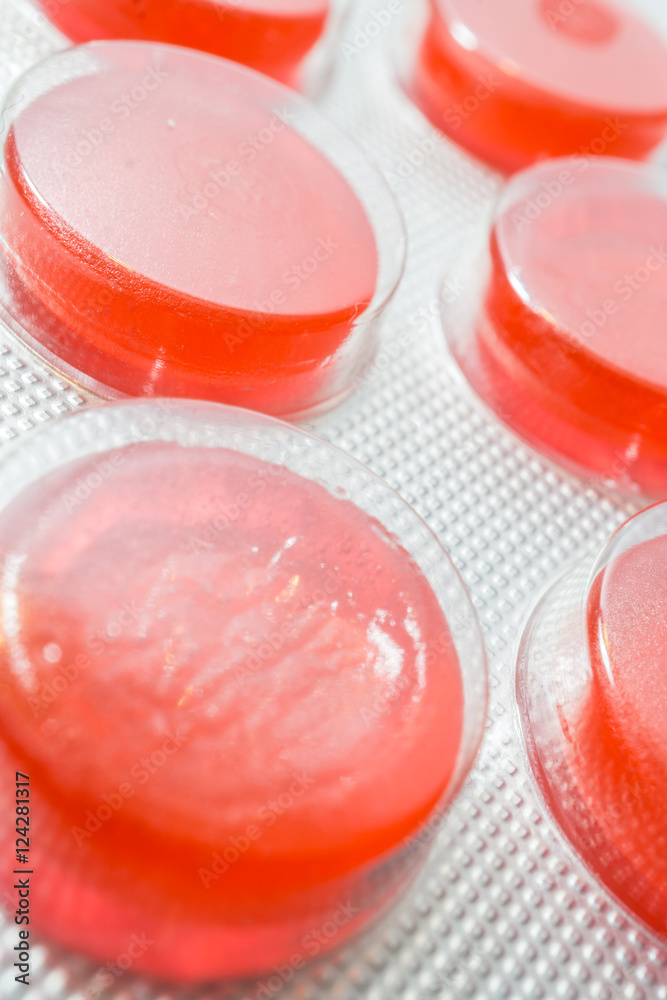 Lutsch Tabletten rot Lutsch Tabletten rot
