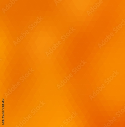 Yellow and orange color geometric rumpled background. Low poly style gradient illustration. Graphic background.