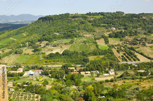 Krajobraz Toskanii 
