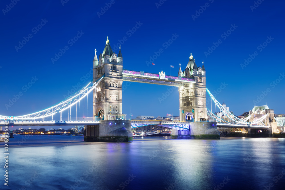 Tower Bridge in London, UK