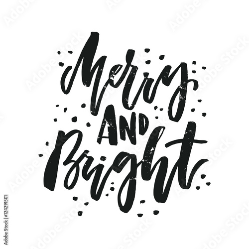Handdrawn Christmas Lettering