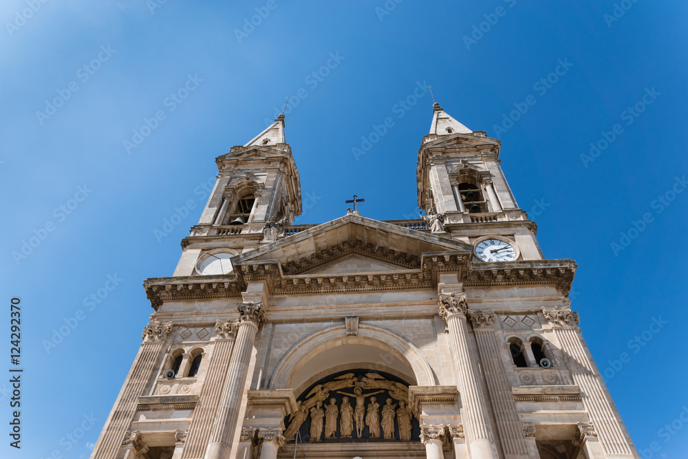 Santi Medici church in Alberobello, Apulia, Italy
