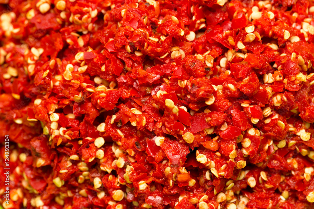 background chopped red chilli background chopped red chilli