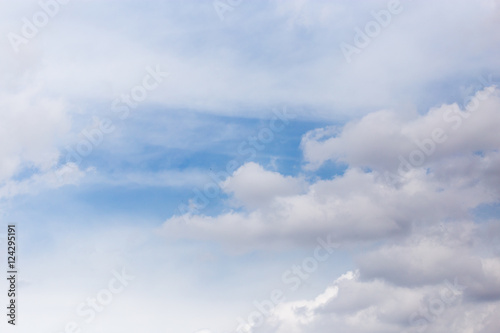 Fototapeta Naklejka Na Ścianę i Meble -  beautiful clouds against blue sky