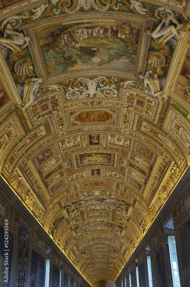 Painted Ceiling in Rome