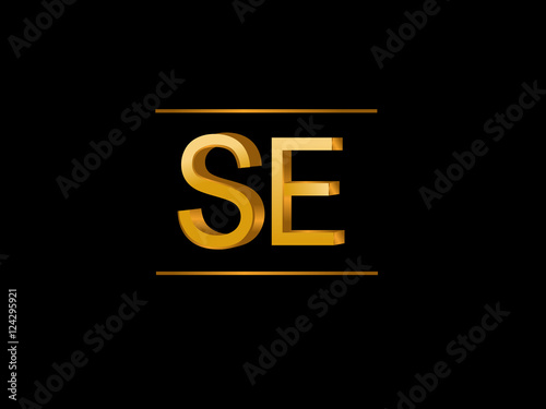 SE Initial Logo for your startup venture