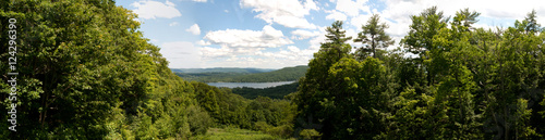 Spring lake view Panoramic