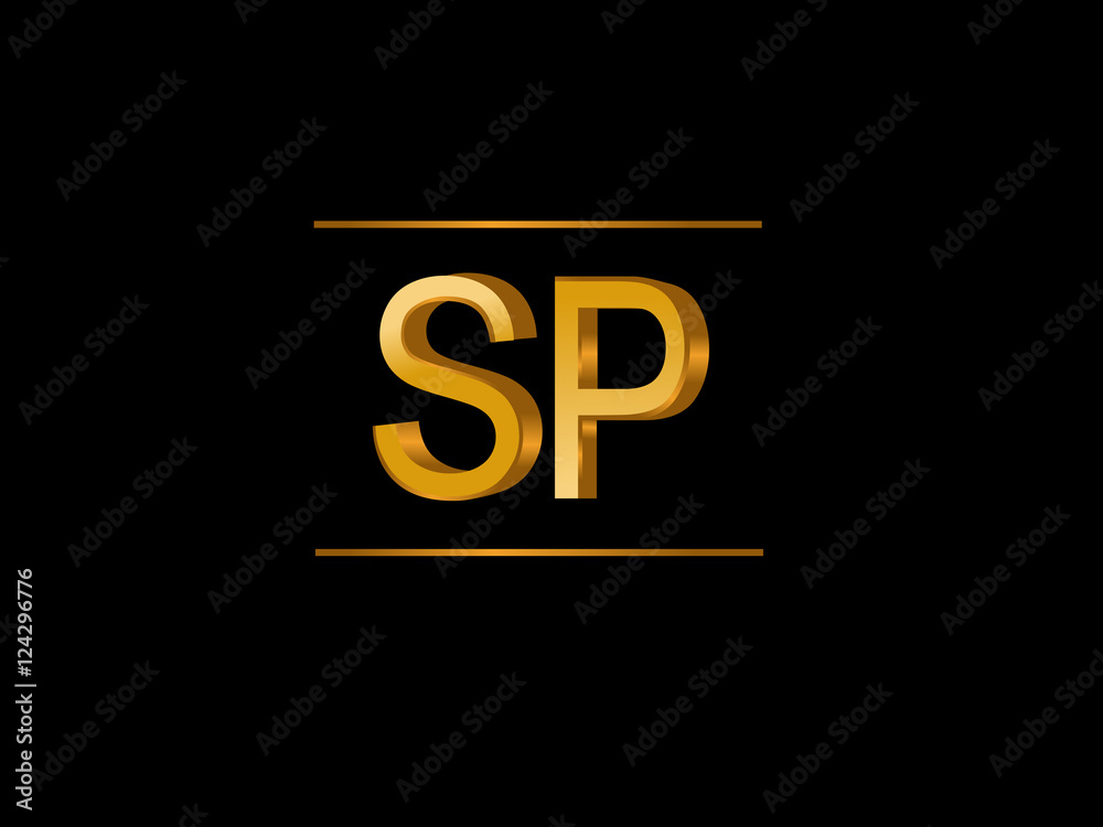 SP Initial Logo for your startup venture