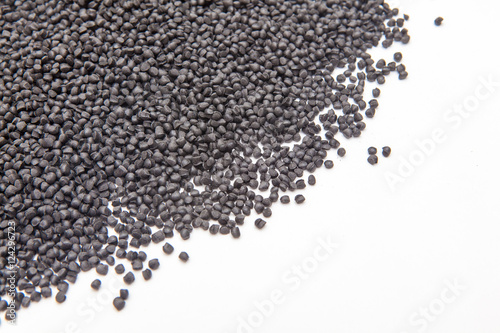 plastic resin on white backgrounds