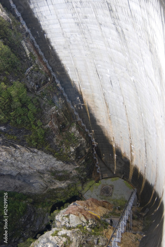 Fotografie gordon river dam wall