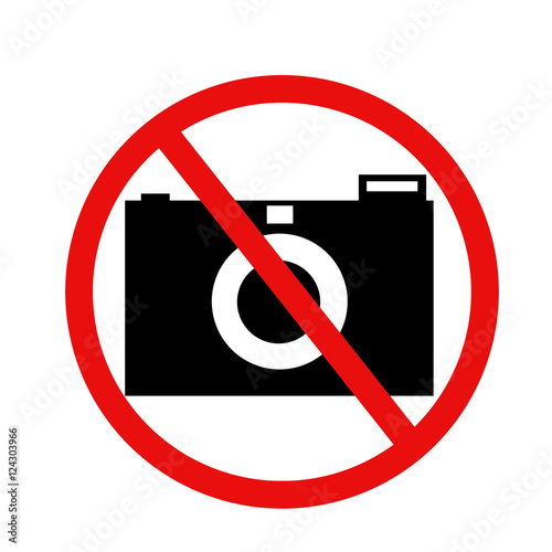 forbidden to take pictures