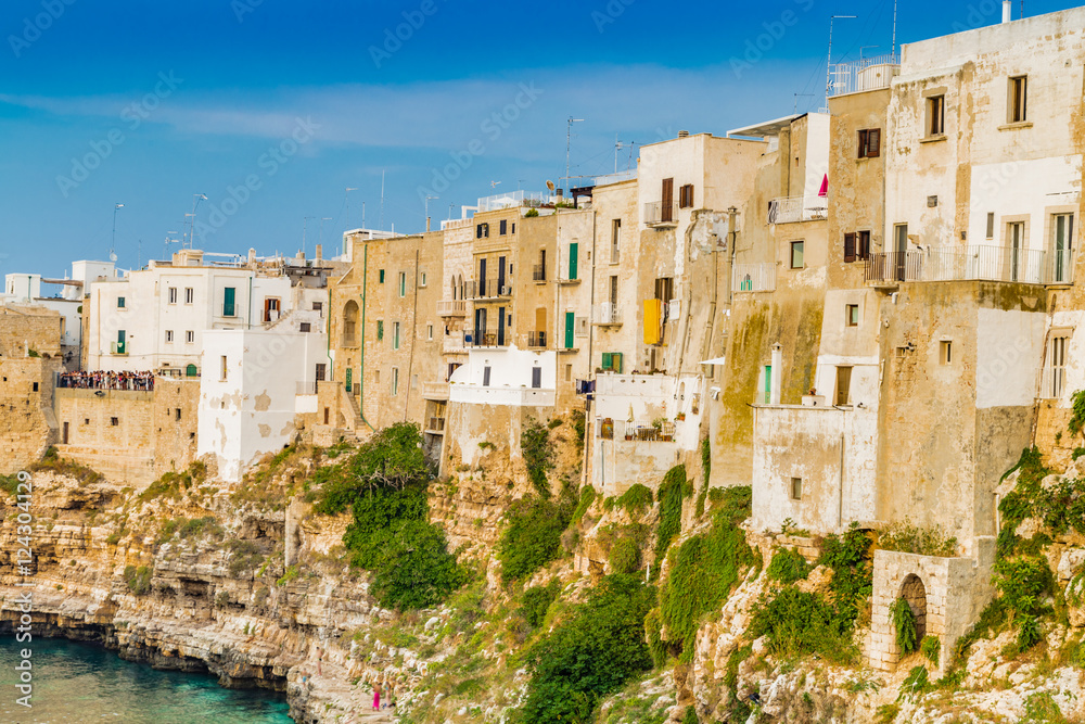 seaside village in southern italy