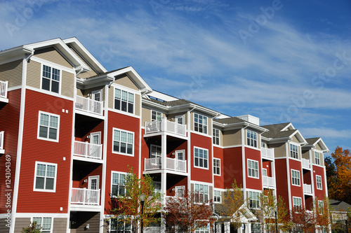 modern apartment building