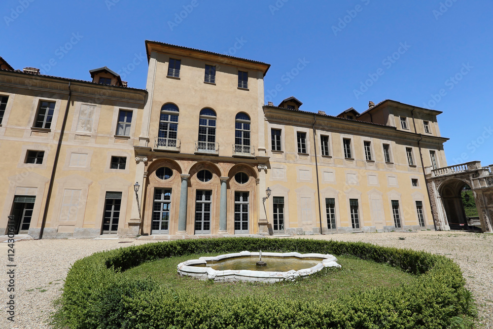 Regina castle, unesco world heritage in Turin, Italy