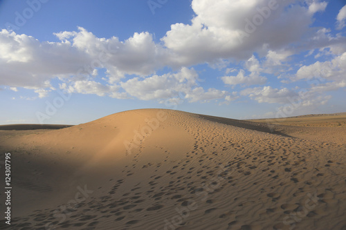 and dunes in Gobi desert. South of Mongolia
