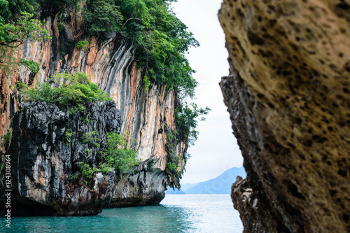 Koh Hong Island Krabi in Thailand Selective Focus