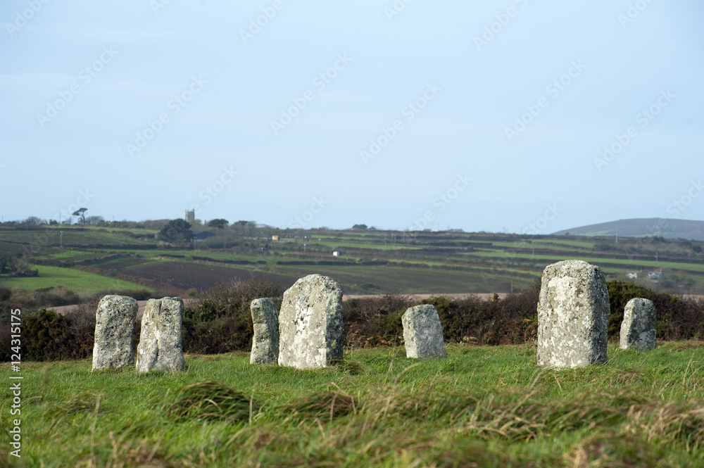 Merry Maidens stone circle, Cornwall