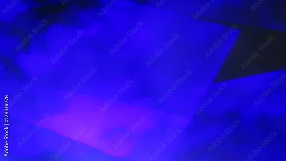 Abstract lights, generic light show with flashing lights and smoke.