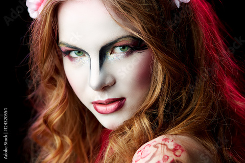 Foto halloween Elf woman