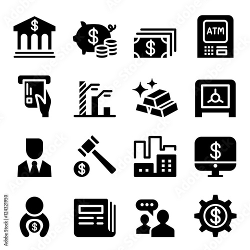 Money & Financial icon set