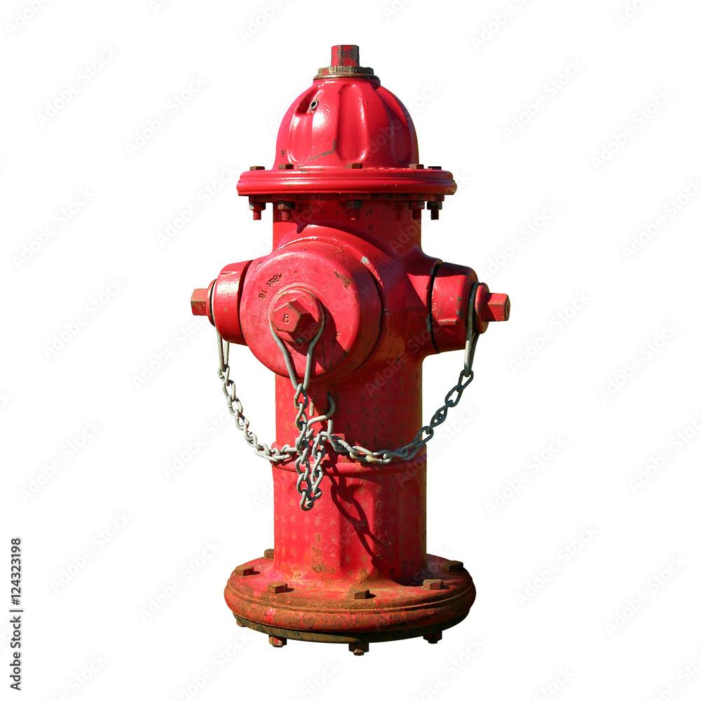 Fire Hydrant – Isolated From Background Fire Hydrant – Isolated From Background